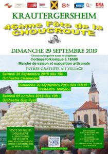 Fête de la Choucroute @ KRAUTERGERSHEIM sous chapiteau